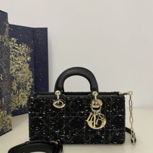 Replica Dior Lady D-Joy  Large Bag  Wool - Best Fake Designer Bags