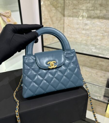 Replica CHANEL 23k Kelly  Grey-Blue - Best Fake Designer Bags